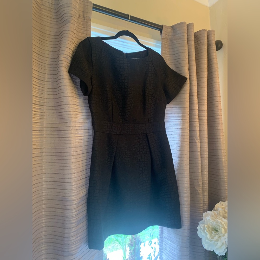 French Connection Black Pocket Dress (size 8)